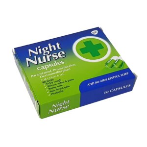 Night Nurse Cold & Flu - 10 Capsules