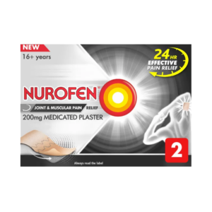 Nurofen Joint & Muscular Pain Relief 200mg Medicated - 2 Plasters
