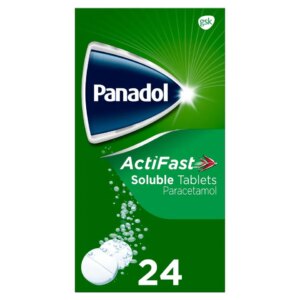 Panadol ActiFast Soluble – 24 Tablets