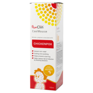 PoxClin Cool Mousse For Children With Chickenpox - 100ml