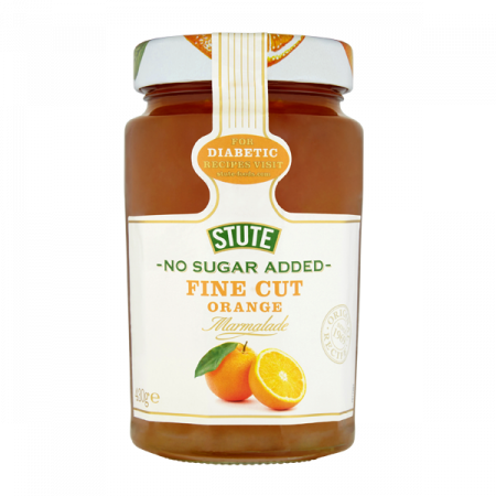 Stute No Added Sugar Fine Cut Orange Marmalade - 430g