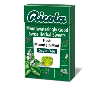 Ricola - Mountain Mist Sugar Free Lozenges Box - 45g