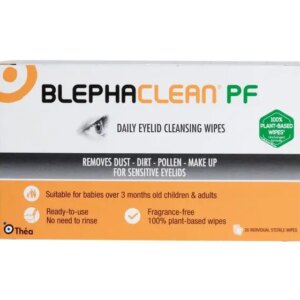 Blephaclean Sterile Eyelid Cleansing Wipes PF - Pack of 20