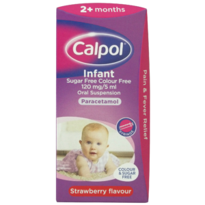 Calpol Infant Sugar Free Colour Free Oral Suspension - 100ml