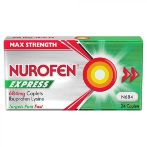 Nurofen Express Max Strength 684mg - Pack of 24 Caplets
