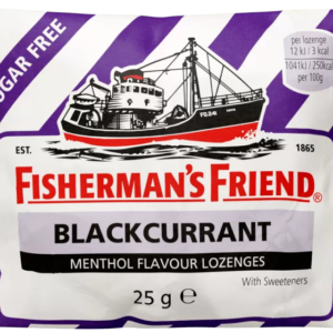 Fisherman's Friend Blackcurrant Sugar Free - Case of 24