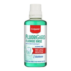 Colgate FluoriGard (Green) Fluoride Rinse AF Mint Mouthwash - 400ml