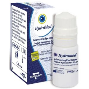 HydraMed Lubricating Preservative Phosphate Free Eye Drops  - 10ml