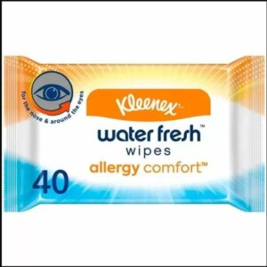 Kleenex Allergy comfort water fresh wipes -40