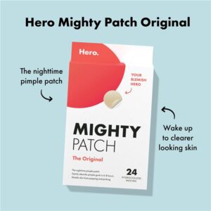Hero Mighty Pimple Patch Original 24 Hydrocolloid Patches