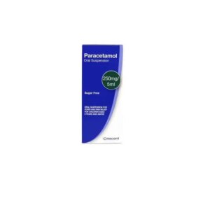 Paracetamol 250mg/5ml Oral Suspension - 500 ml (Brand & Flavour May Vary)