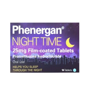 Phenergan Night Time 25mg (Promethazine) - 14 Tablets