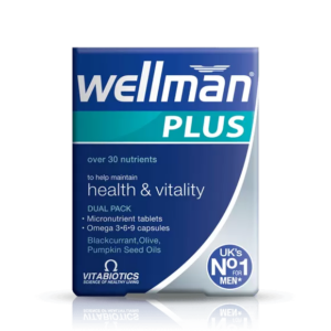 Vitabiotics Wellman plus Health & Vitality - 56 Tablets/Capsules