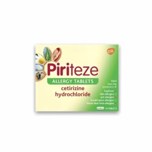 Piriteze Antihistamine Allergy Relief - 30 Tablets