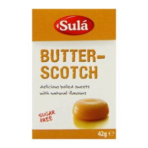 Sula Sugar Free Caramel Butterscotch Sweets - 42g