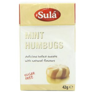 Sula Sugar Free Sweets Mint Humbug - 42g